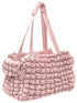 Pet Life ® 'Bubble Vogue' Ultra-Plush Fashion Designer Pet Carrier Pink