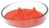 Pet Life ® 'Cirlicue' Mountain Shaped Modern Slow Feeding Pet Bowl Orange
