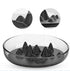 Pet Life ® 'Cirlicue' Mountain Shaped Modern Slow Feeding Pet Bowl