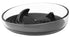 Pet Life ® 'Cirlicue' Shark Fin Shaped Modern Slow Feeding Pet Bowl Black