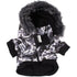 Pet Life ® Classic Metallic Fashion 3M Insulated Dog Coat Parka  w/ Removable Hood