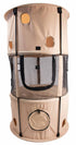 Pet Life ® 'Climber-Tree' Play-Active Travel Collapsible Lightweight Kitty Cat Tree House Lounger Khaki