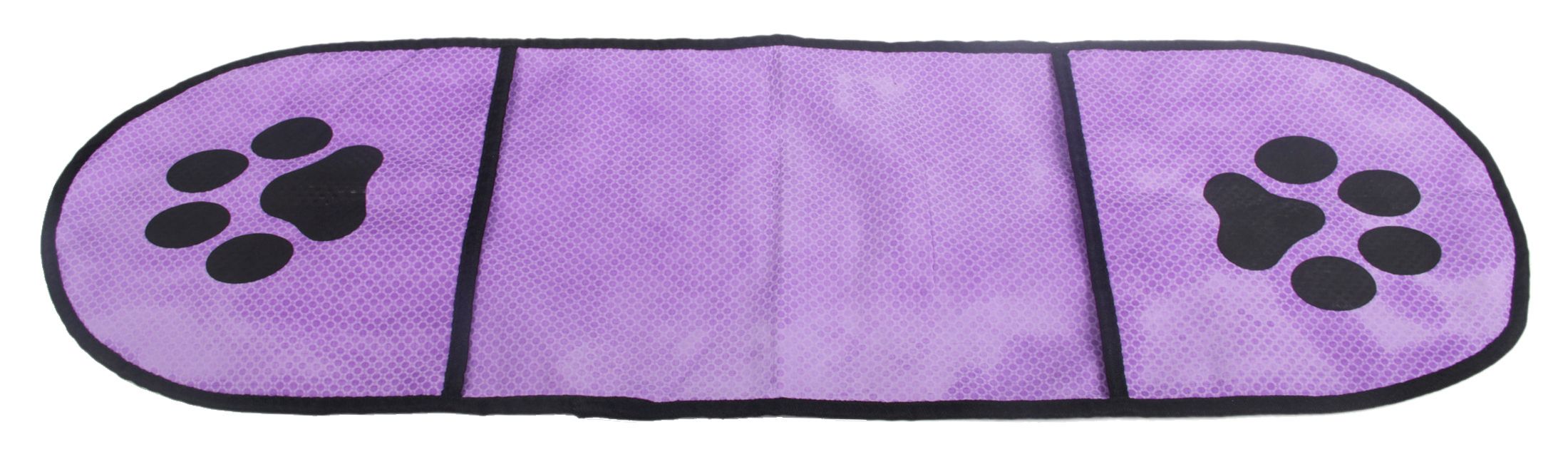 Pet Life ® 'Dry-Aid' Hand Inserted Bathing and Grooming Quick-Drying Microfiber Pet Towel Purple