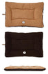 Pet Life ® 'Eco-Paw' Reversible Eco-Friendly Recyclabled Polyfill Fashion Designer Pet Dog Bed Mat Lounge