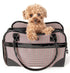 Pet Life ® Exquisite Airline Approved Designer Travel Pet Dog Handbag Carrier Multi-Color