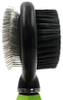 Pet Life ® Flex Series 2-in-1 Dual-Sided Slicker and Bristle Grooming Pet Brush