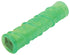 Pet Life ® 'Glow-Stick' TPR and LED Lighting Squeak and Chew Dog Toy Green