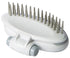Pet Life ® 'Gyrater' Swivel Travel Dual-Rowed Grooming Undercoat Pet Rake Default Title