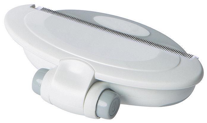 Pet Life ® 'Gyrater' Swivel Travel Grooming Deshedding Pet Comb Default Title