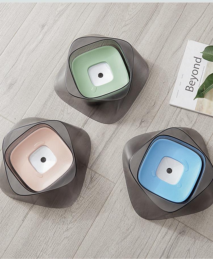 Pet Life ® 'Hydritate' Anti-Puddle Cat and Dog Drinking Water Bowl