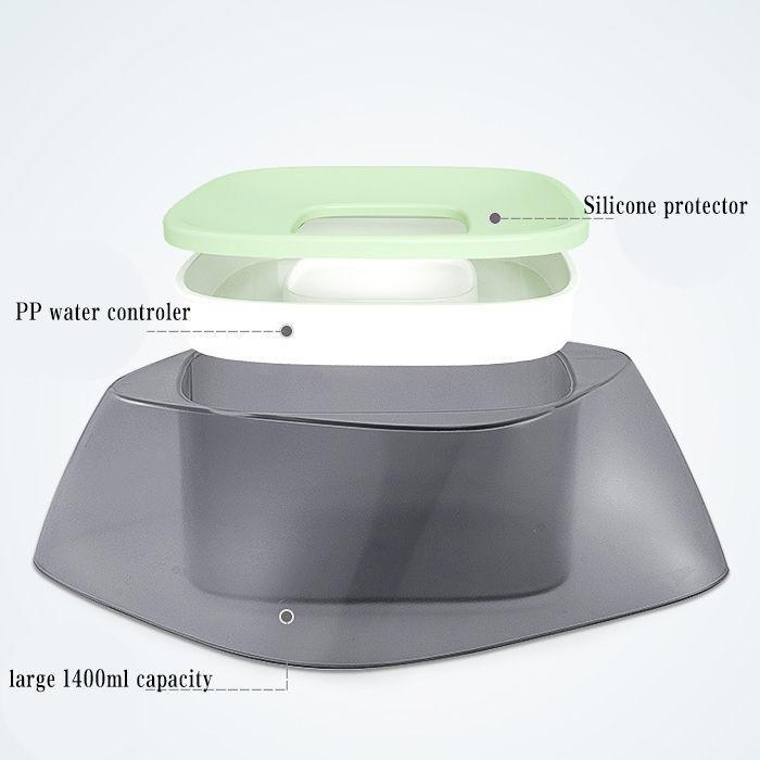 Pet Life ® 'Hydritate' Anti-Puddle Cat and Dog Drinking Water Bowl