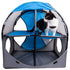 Pet Life ® 'Kitty-Play' Collapsible Travel Interactive Kitty Cat Tree Maze House Lounger Tunnel Lounge Blue, Grey