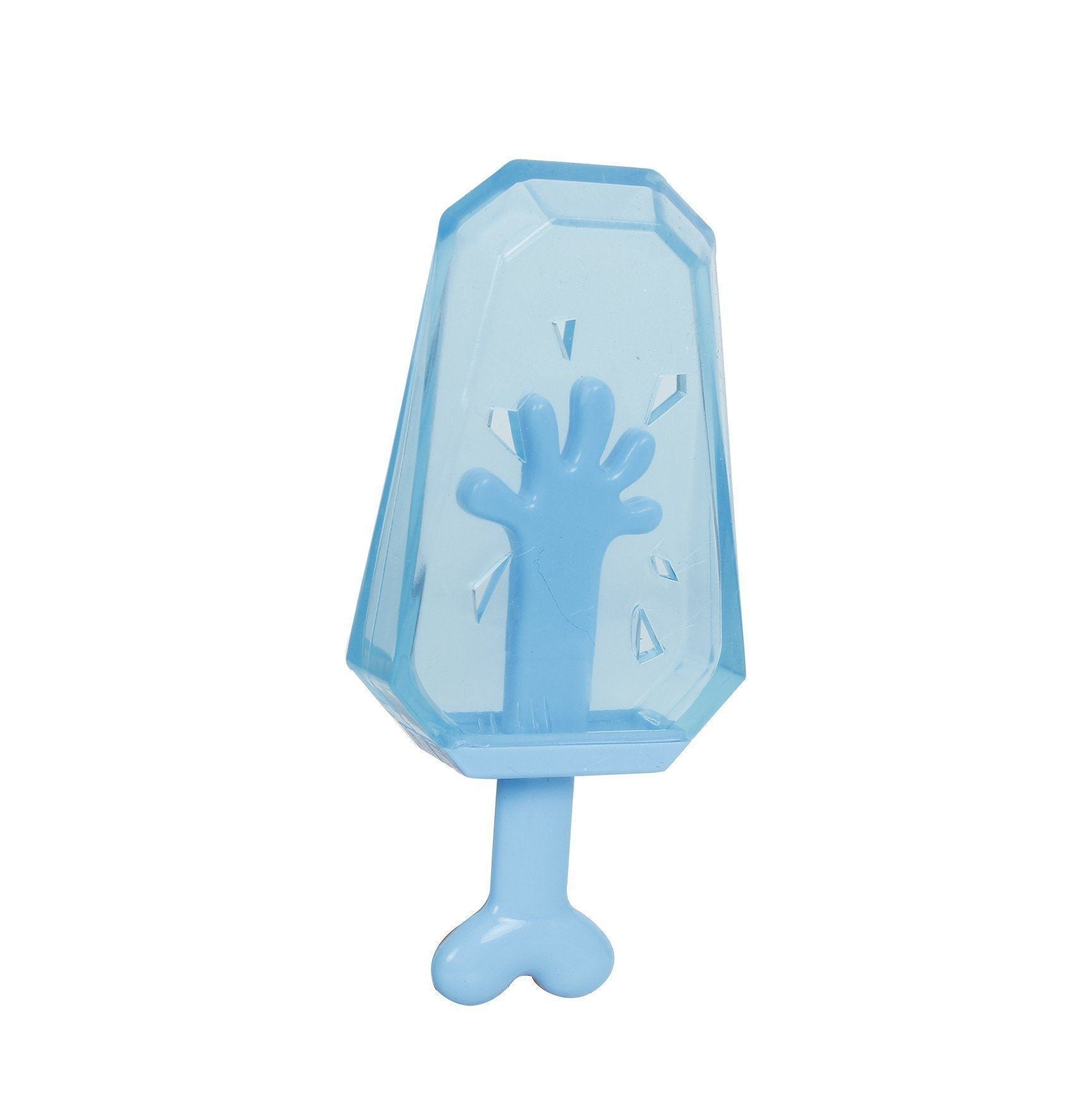 Pet Life ® 'Lick & Gnaw' Cooling Ices Cone Freezable and Chewable Tossing Waterproof Floating Pet Dog Toy Blue