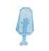 Pet Life ® 'Lick & Gnaw' Cooling Ices Cone Freezable and Chewable Tossing Waterproof Floating Pet Dog Toy Blue