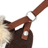 Pet Life ® Luxe 'Furracious' 2-In-1 Adjustable Dog Harness and Leash with Detachable Fur Collar