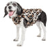 Pet Life ®  Luxe 'Lab-Pard' Dazzling Leopard Patterned Mink Fur Dog Coat X-Small