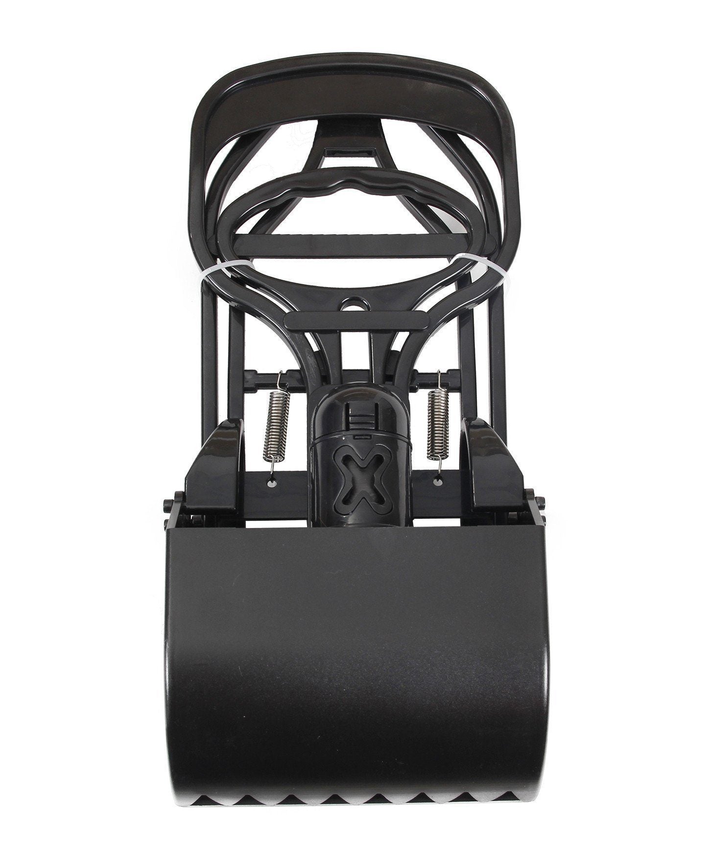 Pet Life ® Mini 'Squeeze-N-Scoop' Travel Collapsible Dog and Cat Kitty Litter Waste Pooper Scooper w/ Built-in Waste Bag Holder Default Title