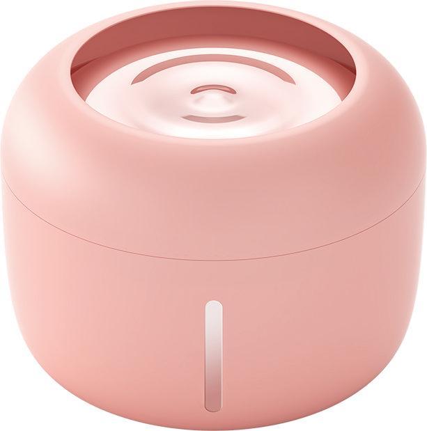 Pet Life ® 'Moda-Pure' Ultra-Quite Filtered Dog and Cat Fountain Waterer Pink
