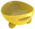 Pet Life ® 'Modero' Dishwasher Safe Modern Tilted Dog Bowl Yellow