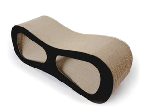 Pet Life ® 'Modiche' Premium Quality Modern Designer Kitty Cat Scratcher Lounger Lounge...