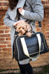 Pet Life ® Mystique Airline Approved Fashion Designer Travel Pet Dog Carrier w/ Pouch