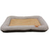 Pet Life ® 'Neutral Carpentry' Fashion Designer Nano-Silver Anit-Bacterial Pet Dog Bed Lounge Default Title