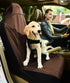 Pet Life ® 'Open Road' Single Seated Safety Child Pet Cat Dog Car Seat Carseat Cover Protector Brown