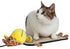 Pet Life ® 'Paw-Pleasant' Hanging Sisal & Jute Carpet Kitty Cat Scratcher with Toy