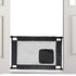 Pet Life ® 'Porta Gate' Anti-Drilling Nylon Mesh Collapsible Folding Travel Safety Pet Cat Dog Gate w/ Zippered Entrance