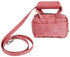 Pet Life ® 'Posh Walk' Purse Dog Leash, Accessory Holder and Waste Bag Dispenser Pink