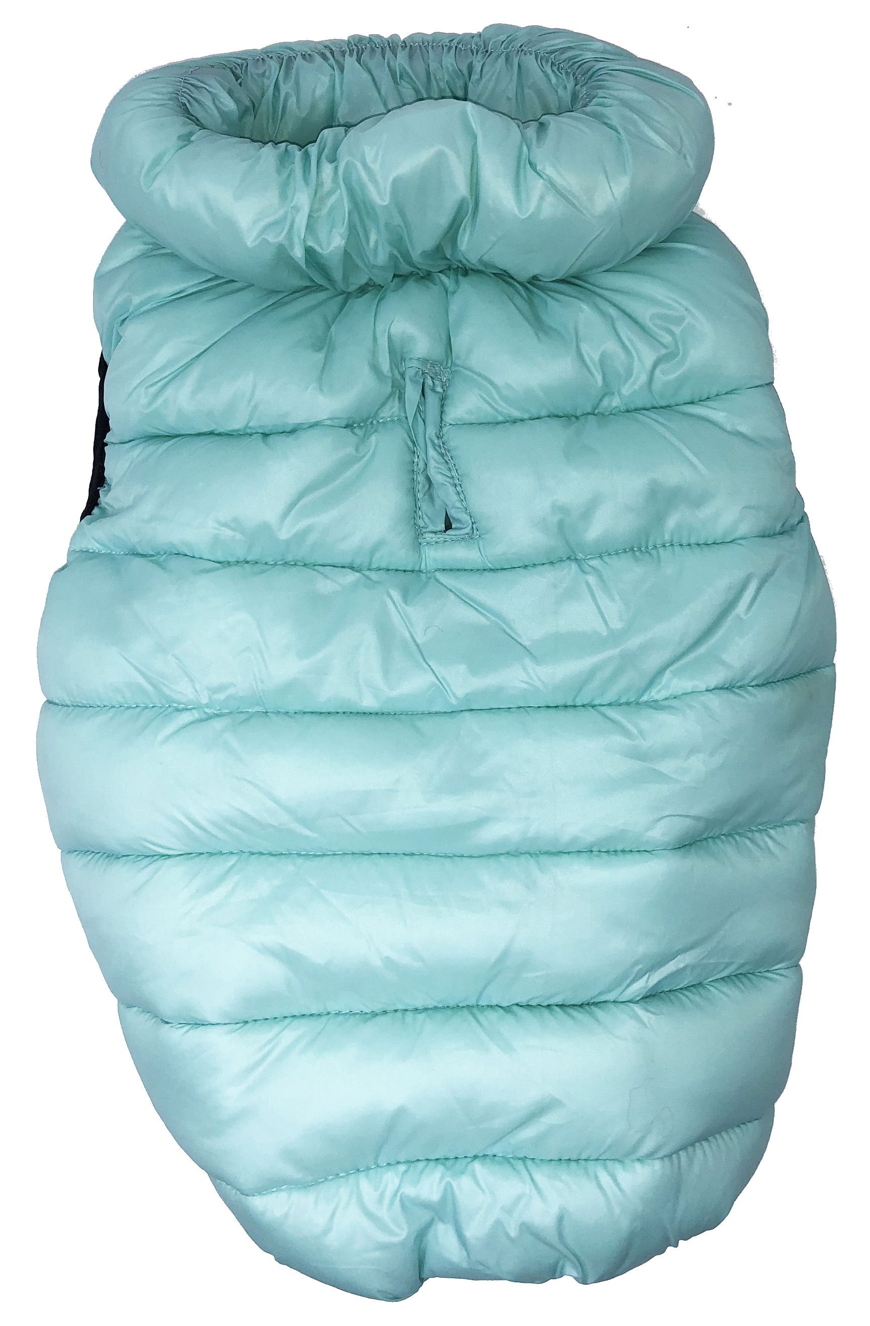 Pet Life ® 'Pursuit' Quilted Ultra-Plush Thermal Dog Jacket Aqua X-Small