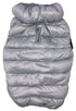 Pet Life ® 'Pursuit' Quilted Ultra-Plush Thermal Dog Jacket Gray X-Small