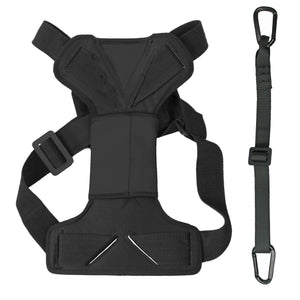 Pet Life ® 'Road-To-Safety' Pet Dog Carseat Harness Securer w/ Detachable Swivel Hook X...