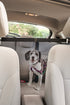 Pet Life ® Squared 'Easy-Hook' Backseat Mesh Folding Dog Cat Child Car Seat Carseat Safety Barrier  