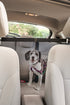 Pet Life ® Squared 'Easy-Hook' Backseat Mesh Folding Dog Cat Child Car Seat Carseat Safety Barrier