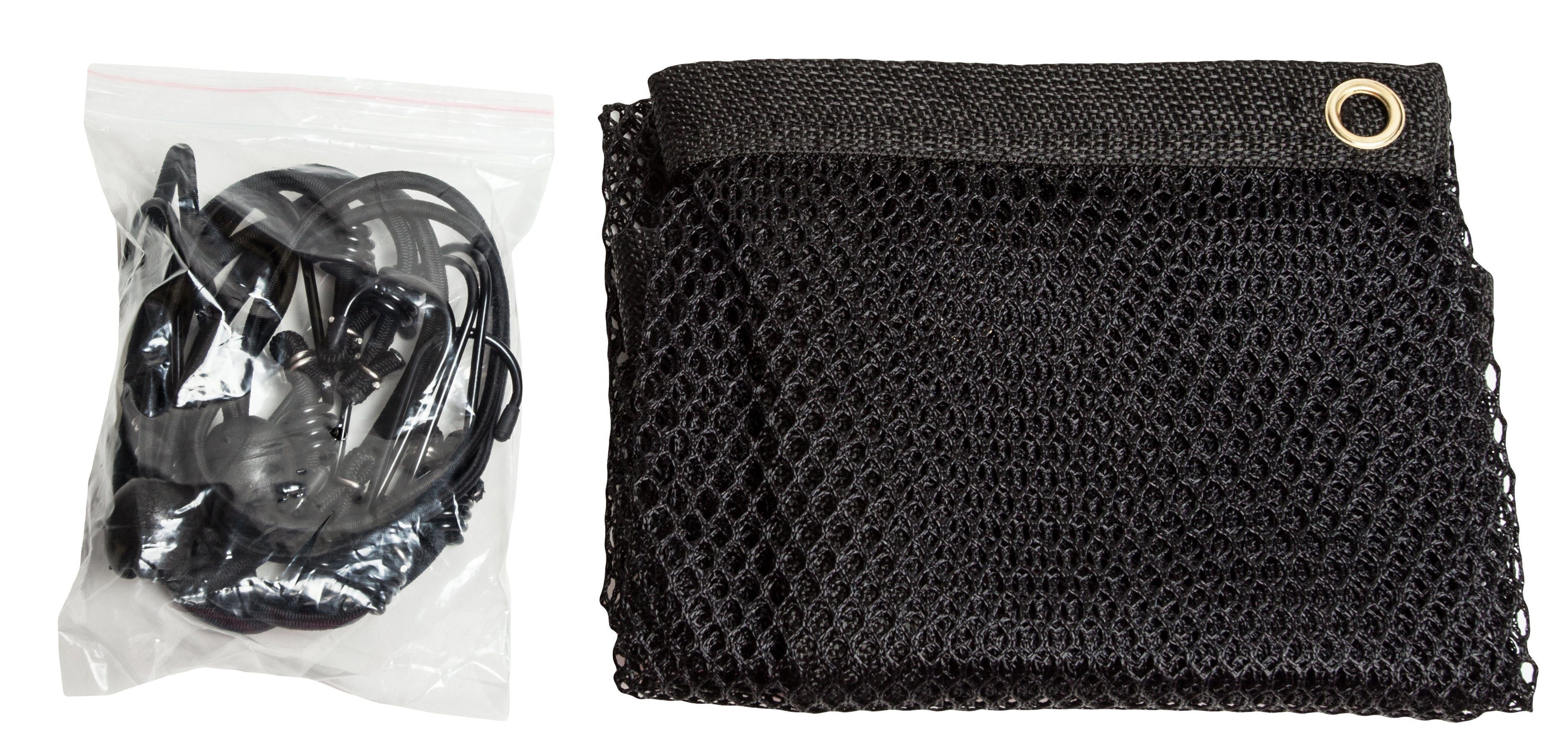 Pet Life ® Squared 'Easy-Hook' Backseat Mesh Folding Dog Cat Child Car Seat Carseat Safety Barrier