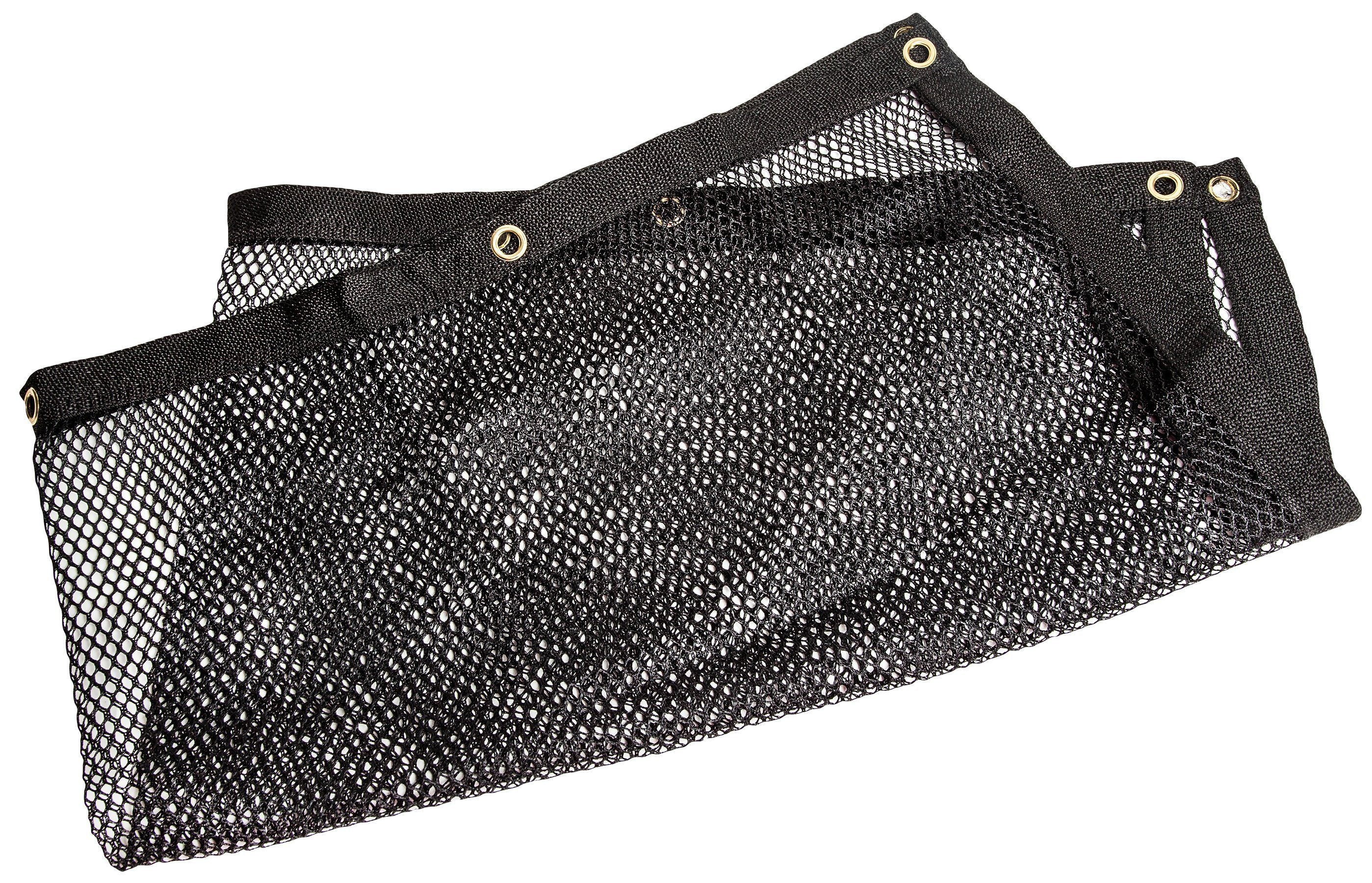 Pet Life ® Squared 'Easy-Hook' Backseat Mesh Folding Dog Cat Child Car Seat Carseat Safety Barrier