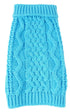 Pet Life ® 'Swivel-Swirl' Heavy Cable Knitted Fashion Designer Dog Sweater