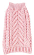 Pet Life ® 'Swivel-Swirl' Heavy Cable Knitted Fashion Designer Dog Sweater