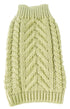 Pet Life ® 'Swivel-Swirl' Heavy Cable Knitted Fashion Designer Dog Sweater