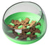 Pet Life ® 'Tumbowl' Slow Feeding Pet Bowl Green
