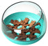 Pet Life ® 'Tumbowl' Slow Feeding Pet Bowl Blue