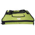 Pet Life ® 'Ultra-Lock' Collapsible Safety Travel Wire Folding Pet Dog Carseat Car Seat Carrier crate