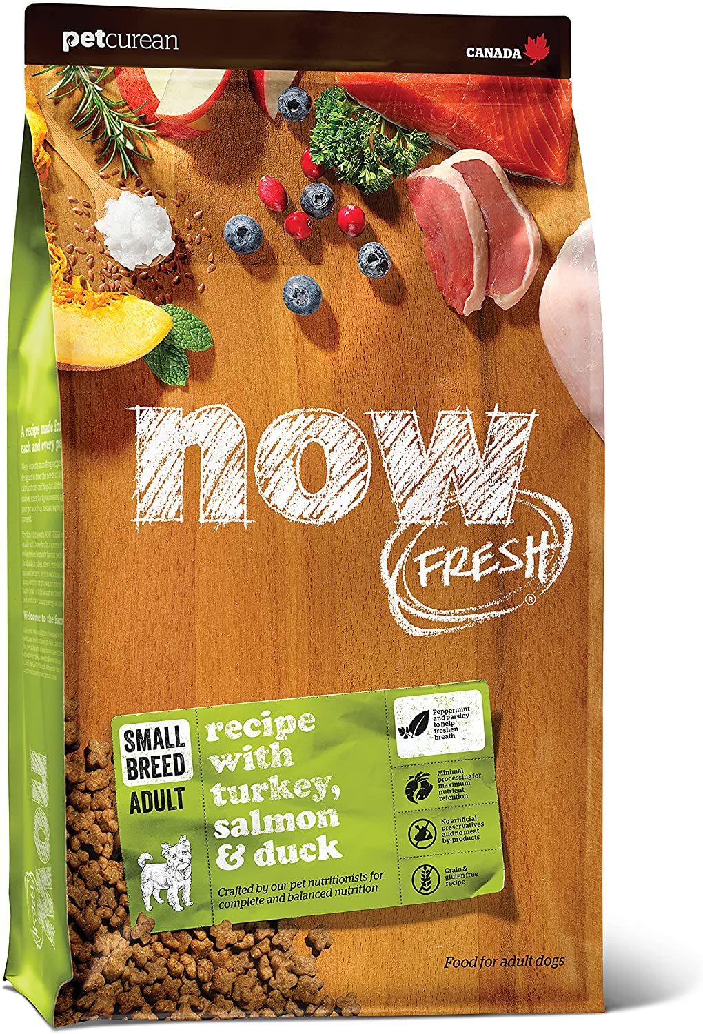 Petcurean NOW FRESH Grain-Free Adult Recipe Dry Dog Food - 12 lb Bag