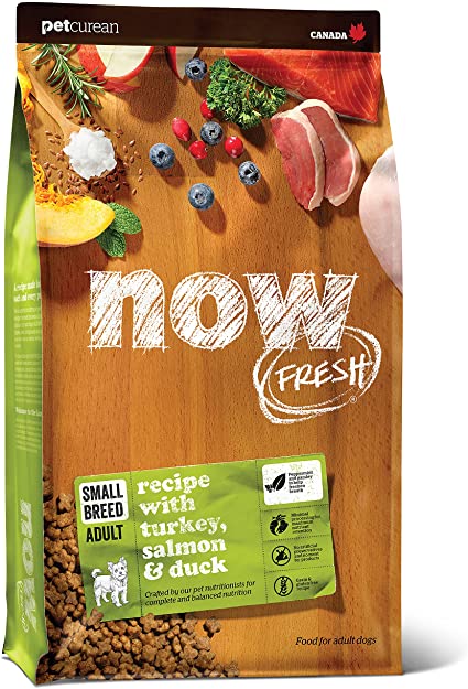 Petcurean NOW FRESH Grain-Free Small Breed Adult Recipe Dry Dog Food - 12 lb Bag