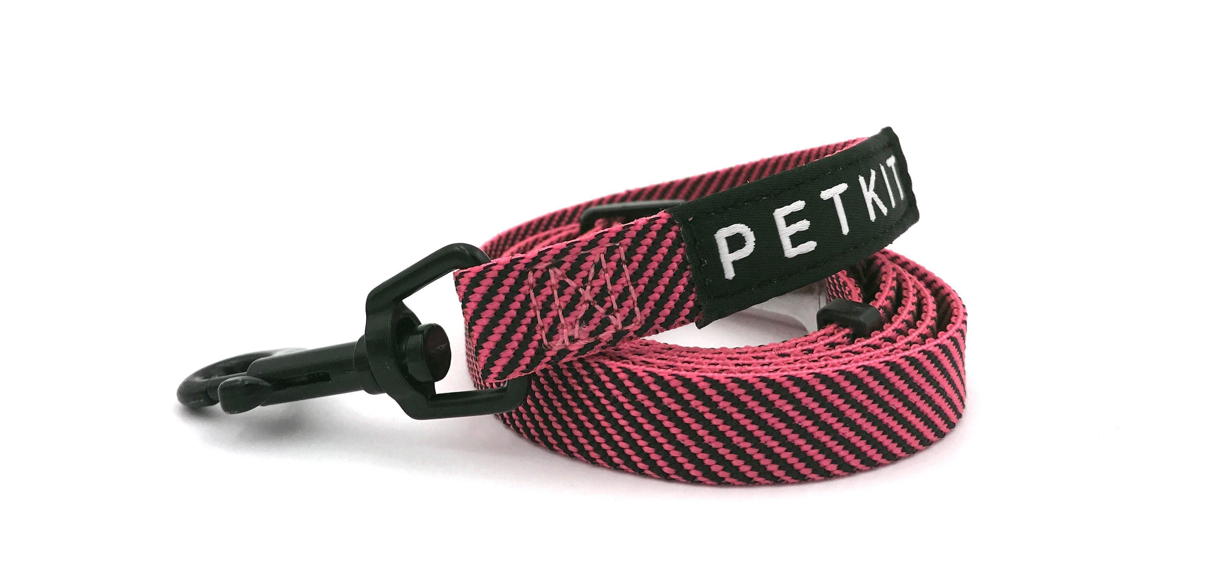 PETKIT ® 'GO' Bluetooth Tai-Chi Comfort-Stretch Nylon Smart Pet Dog Leash Accessory Attachment for PETKIT ® GO Smart Leash Leash Attachment - Pink