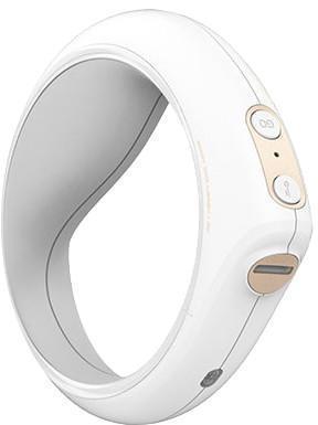 PETKIT ® 'GO' Bluetooth USB Charging Route and Walk Distance Tracking Activity Monitor Smart Pet Dog Leash w/ User Controlled Light Sensors w/ Inlcuded Leash Pet Go Leash - White