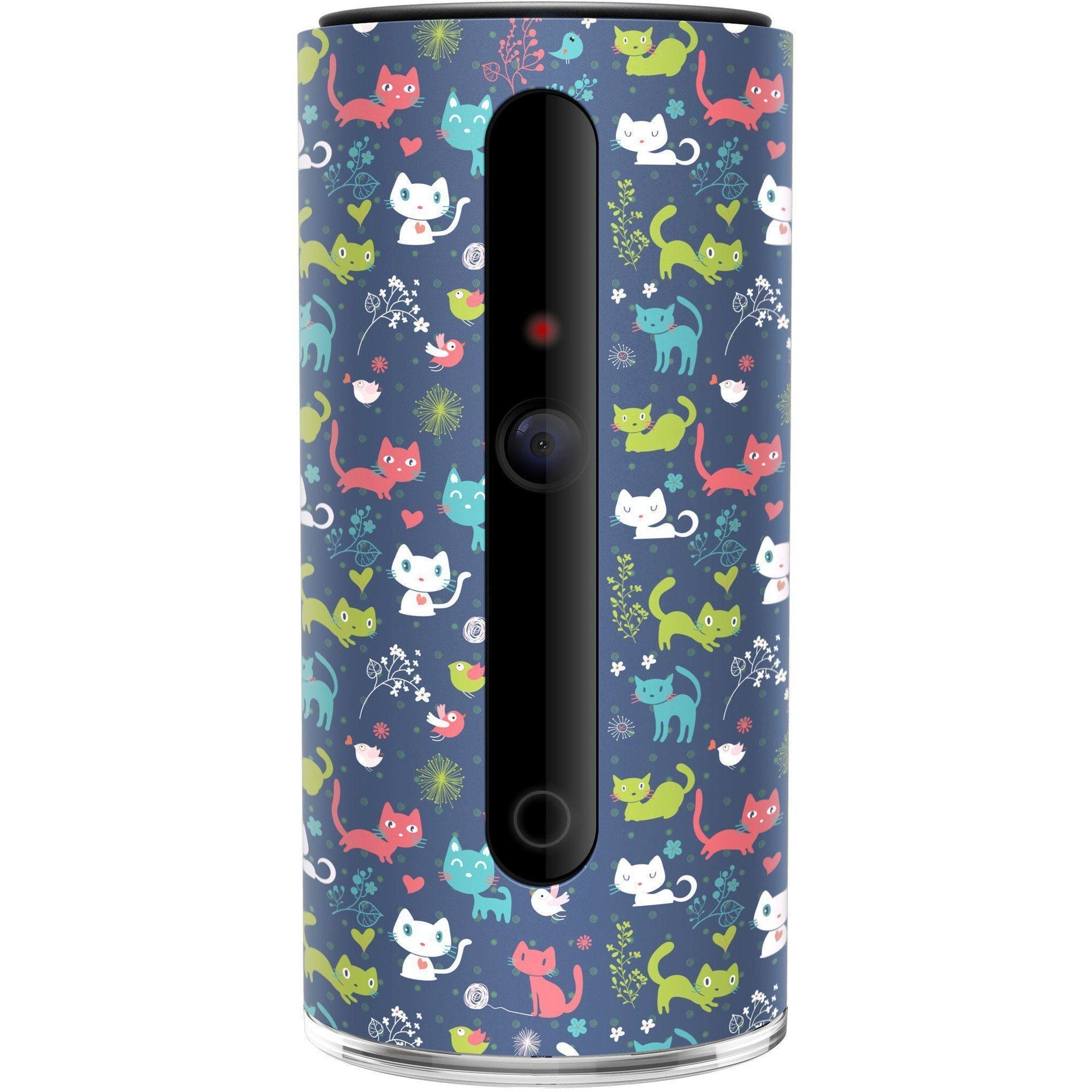 PETKIT ® 'MATE' WIFI Enabled Night Vision Smart Video Pet Cat Dog Monitor w/ Dual Communication Cababilities and 720HD Rotational Camera Dark Blue