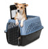 Petmate 2 Door Top Load Dog Kennel - Pearl Ash Blue, Black - 24 in
