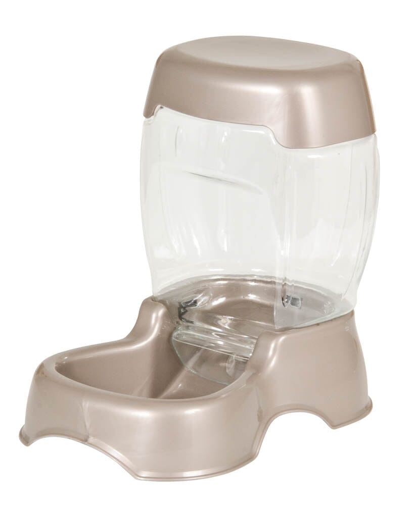 Petmate Pet Cafe Feeder Pearl Tan - Small